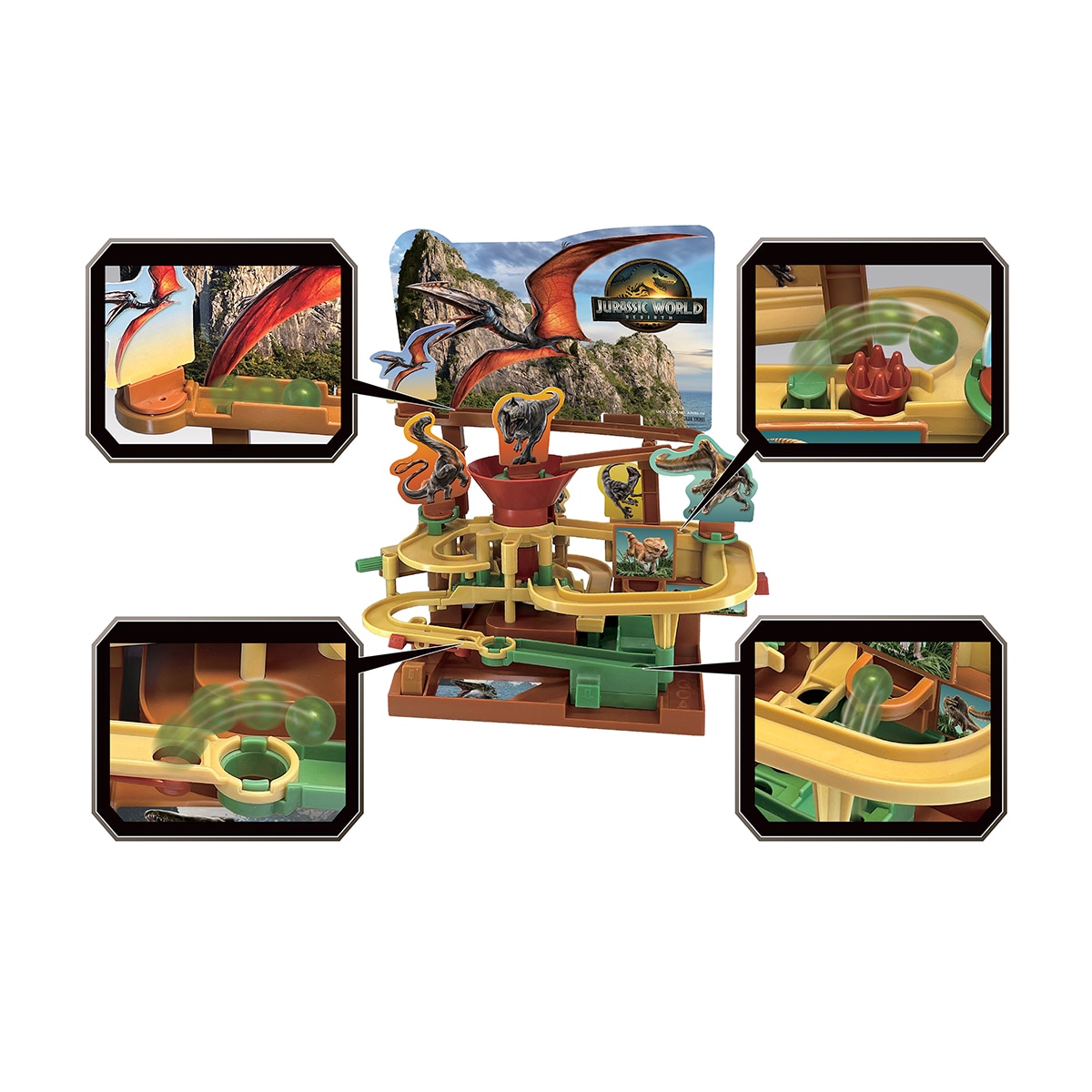 Juego de mesa y habilidad Jurassic World Rebirth Adventure Challenge  Games 2