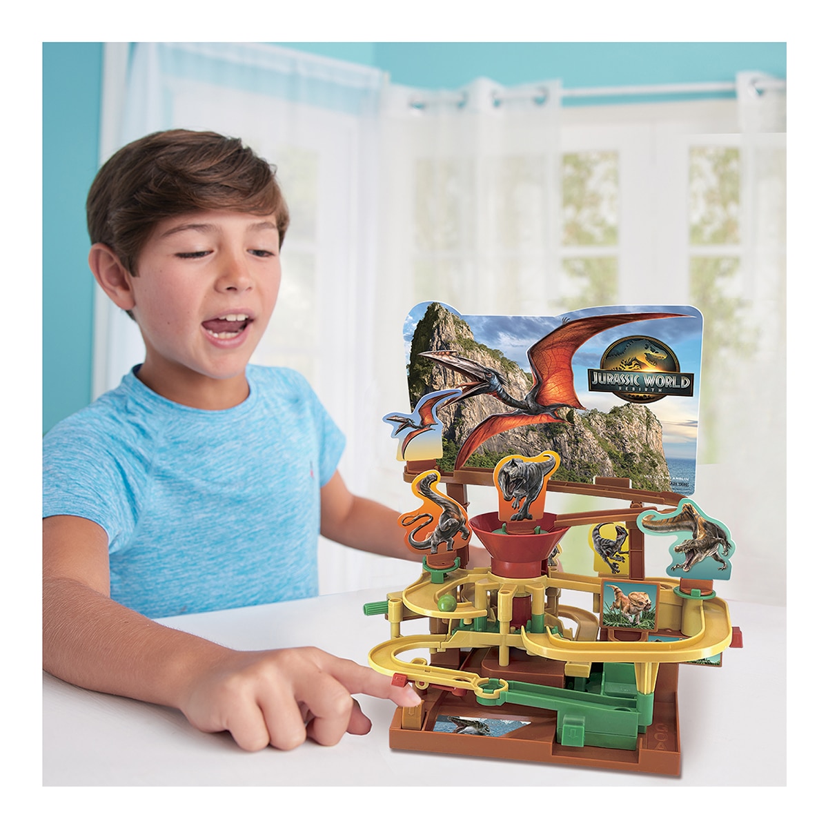 Juego de mesa y habilidad Jurassic World Rebirth Adventure Challenge  Games 4