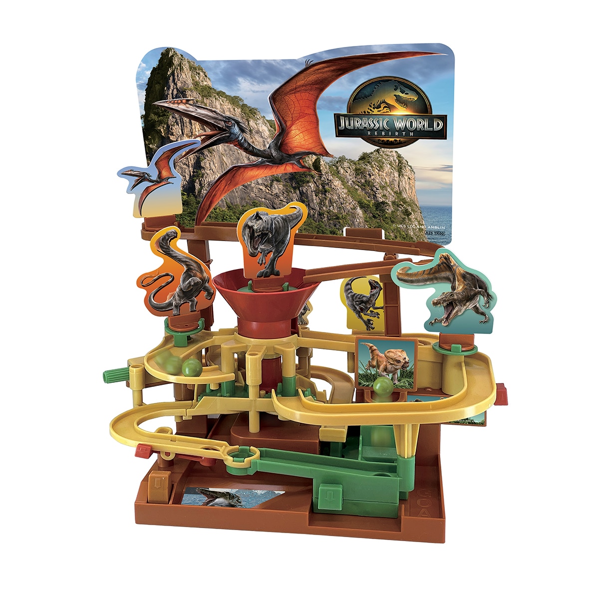 Juego de mesa y habilidad Jurassic World Rebirth Adventure Challenge  Games 6