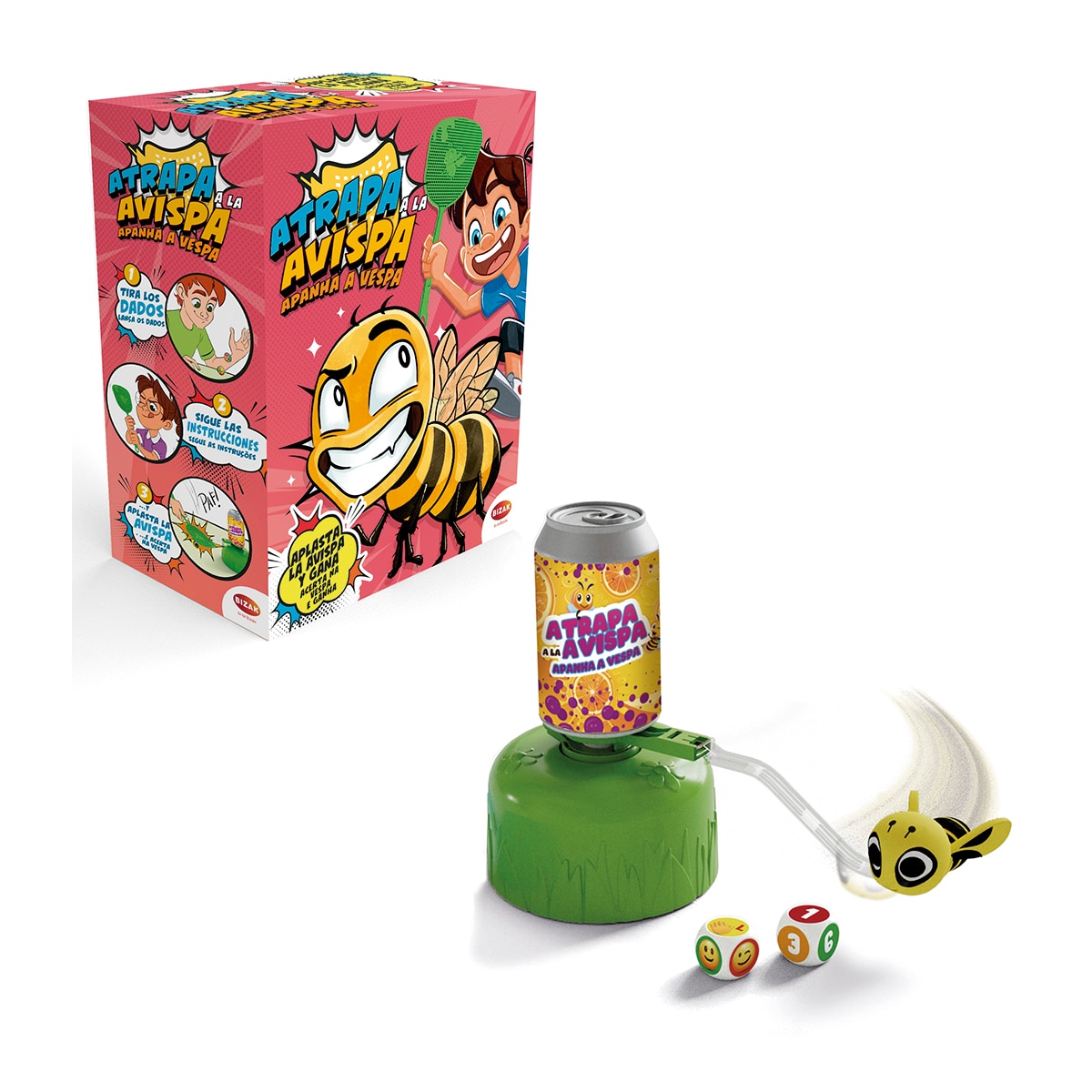 Imagen 0 de Juego de mesa Atrapa a la Avispa Bizak