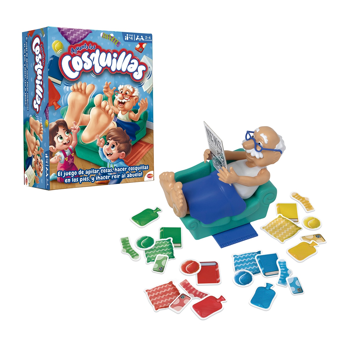 Imagen 0 de Juego de mesa Aguanta las Cosquillas Bizak