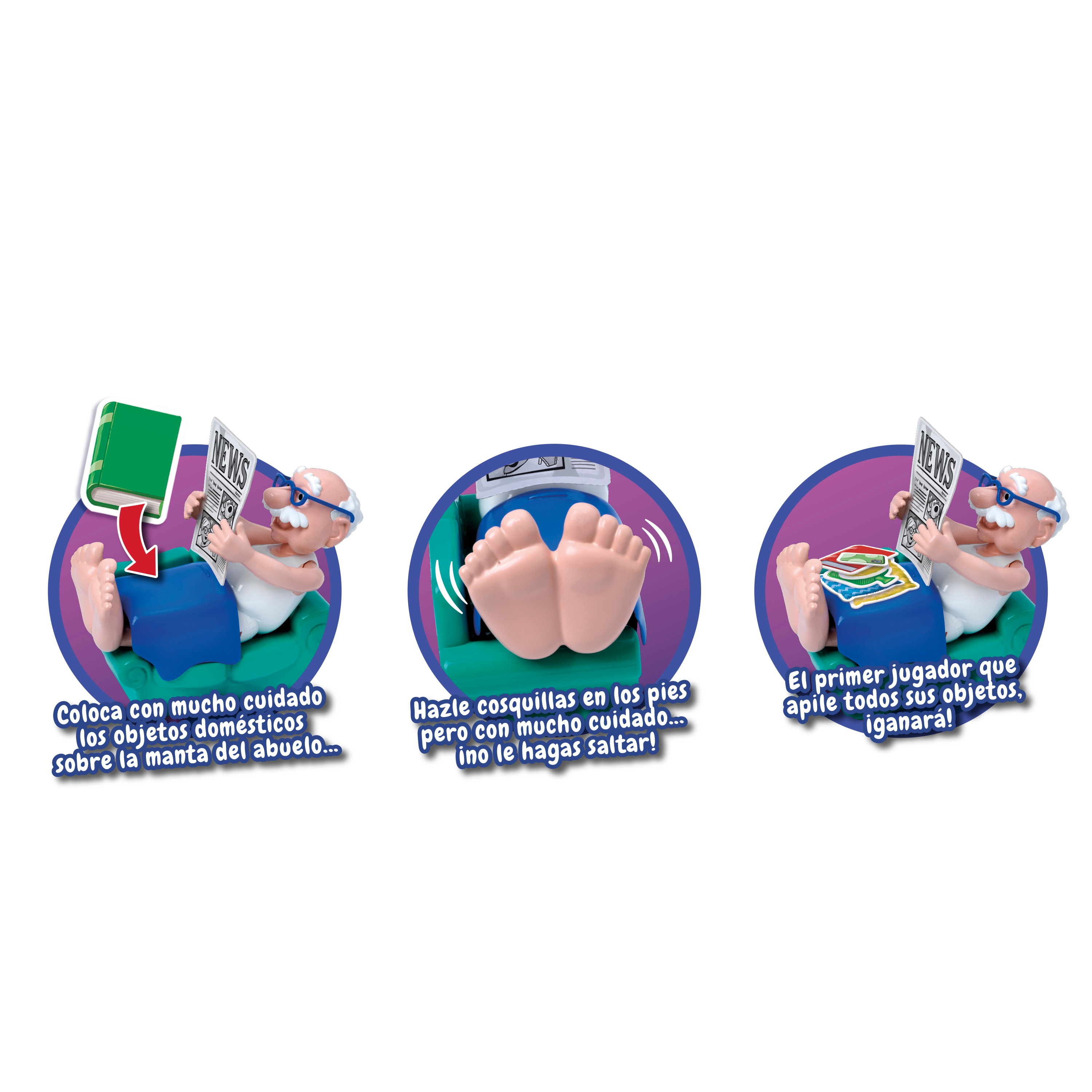 Juego de mesa Aguanta las Cosquillas Bizak 4