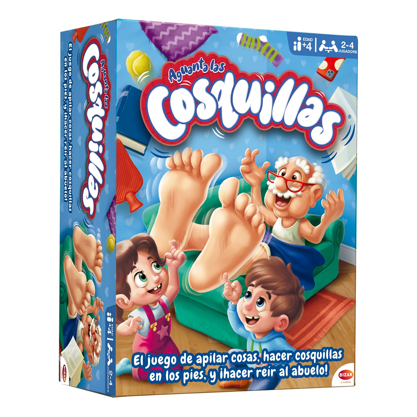 Juego de mesa Aguanta las Cosquillas Bizak 5