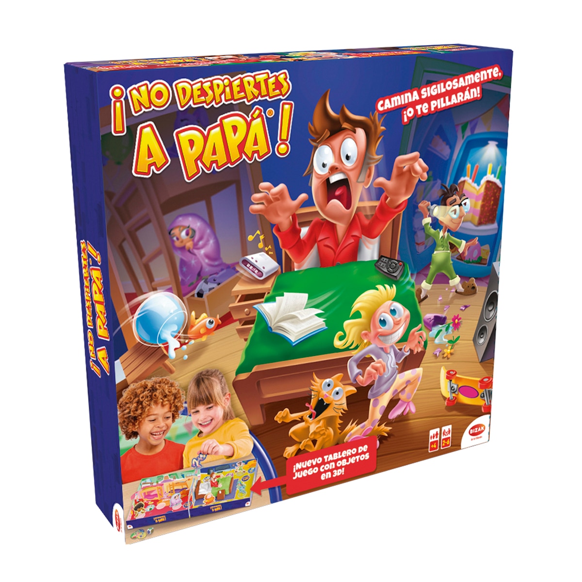 Bizak - Juego de mesa No Despiertes a Papa Bizak