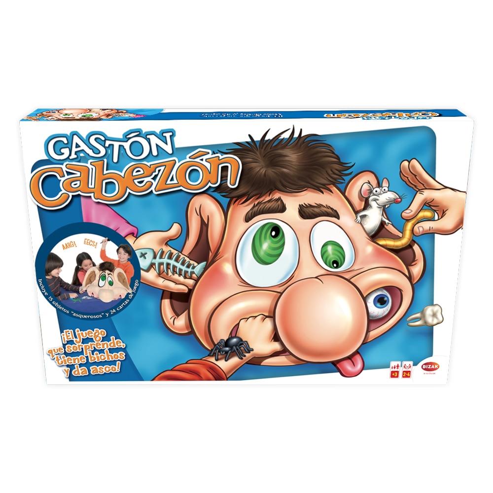 Juego de mesa Gastón Cabezón Bizak 4