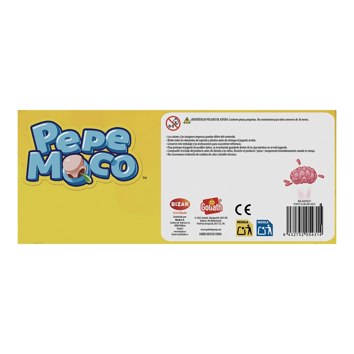 Juego de mesa Pepe Moco Bizak 7