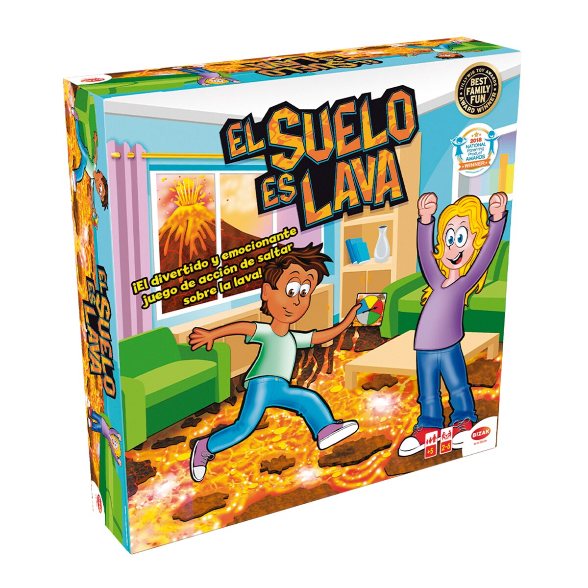 Imagen 0 de Juguete Científico El Suelo es Lava Bizak