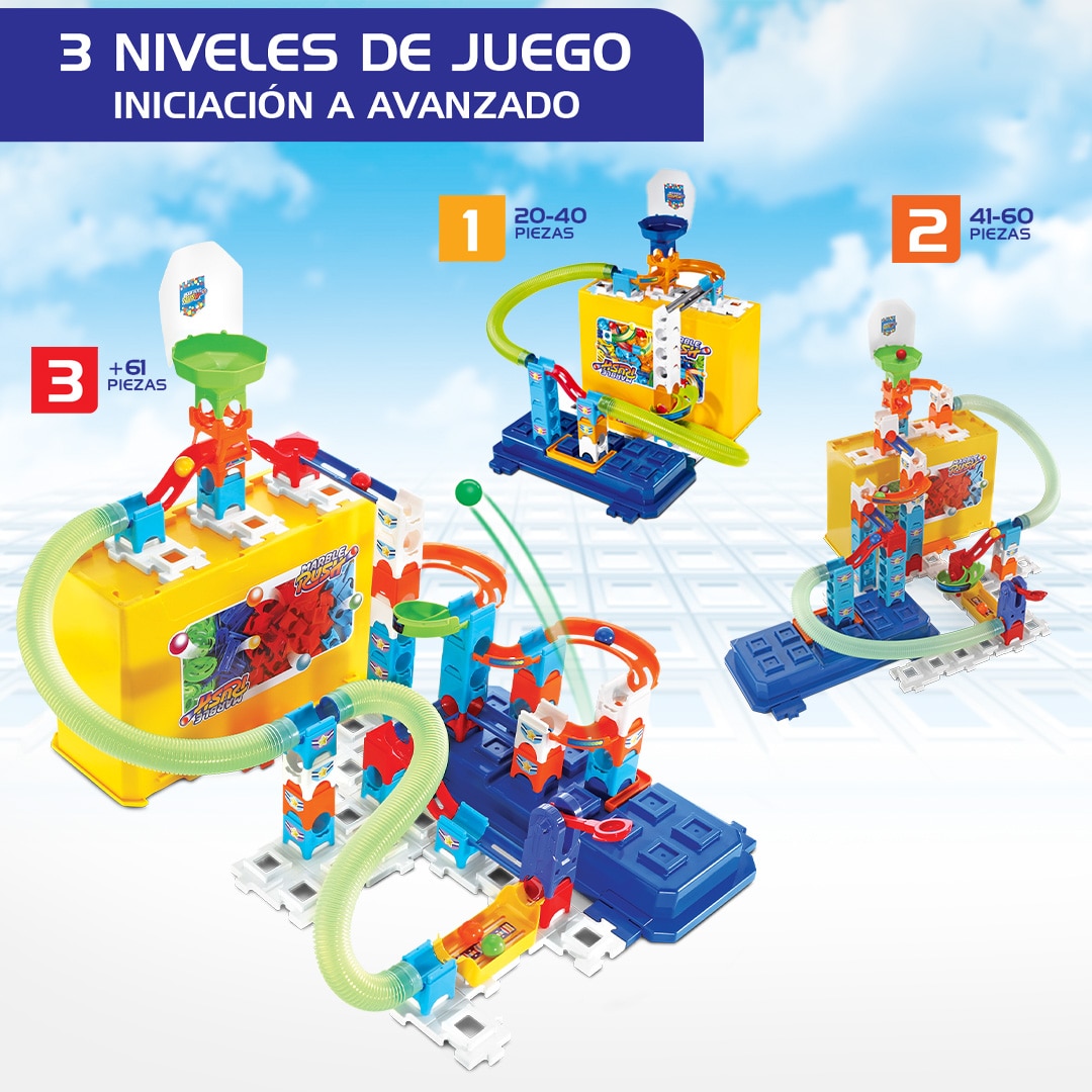 Caja roja de almacenamiento Marble Rush Vtech 6