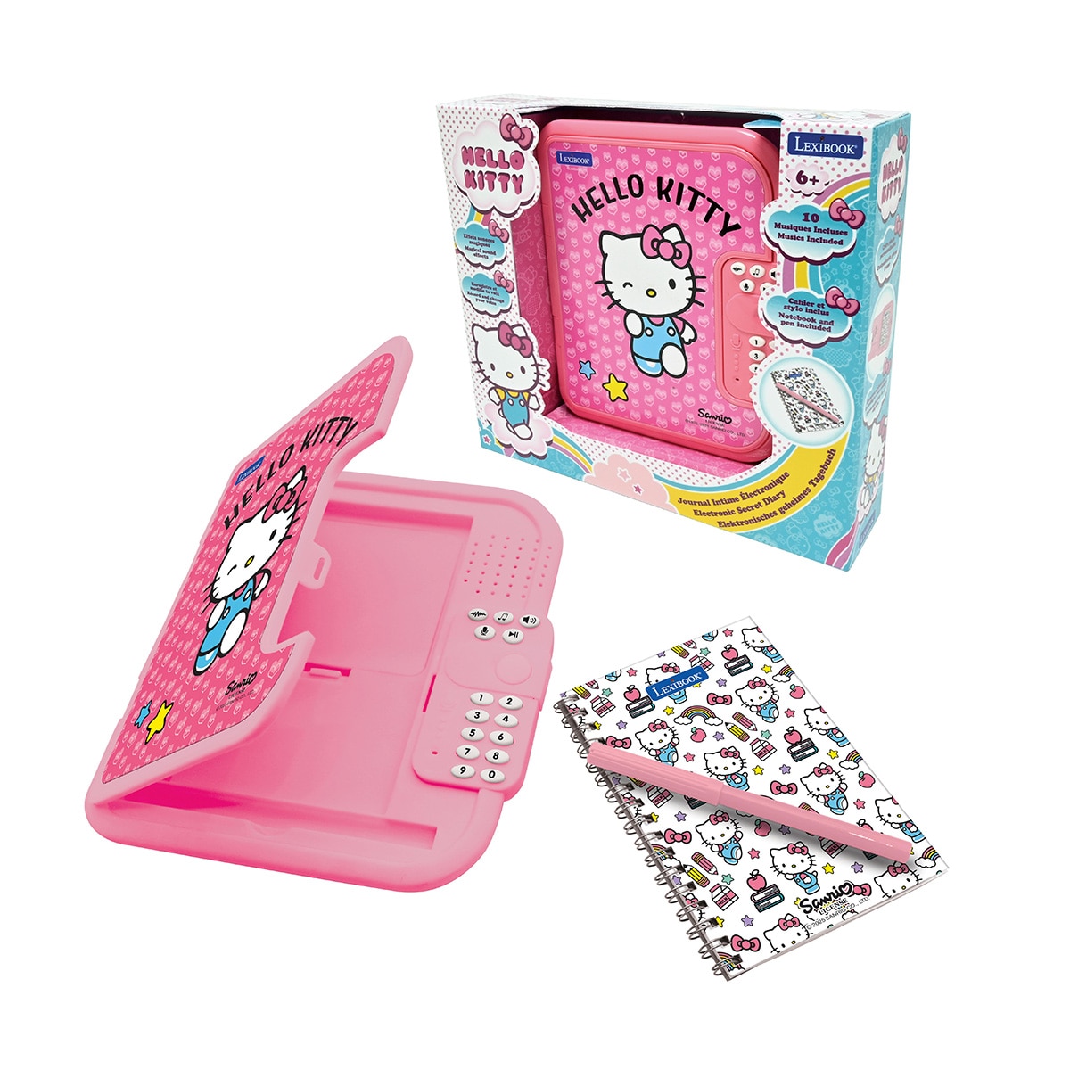 Lexibook – Agenda Electrónica Hello Kitty Lexibook.