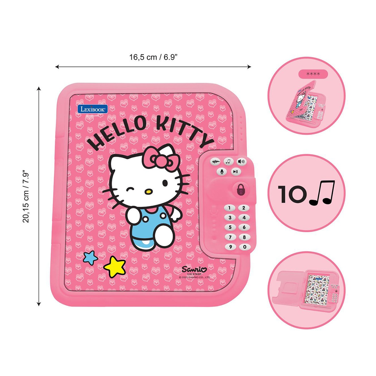 Agenda Electrónica Hello Kitty Lexibook 2