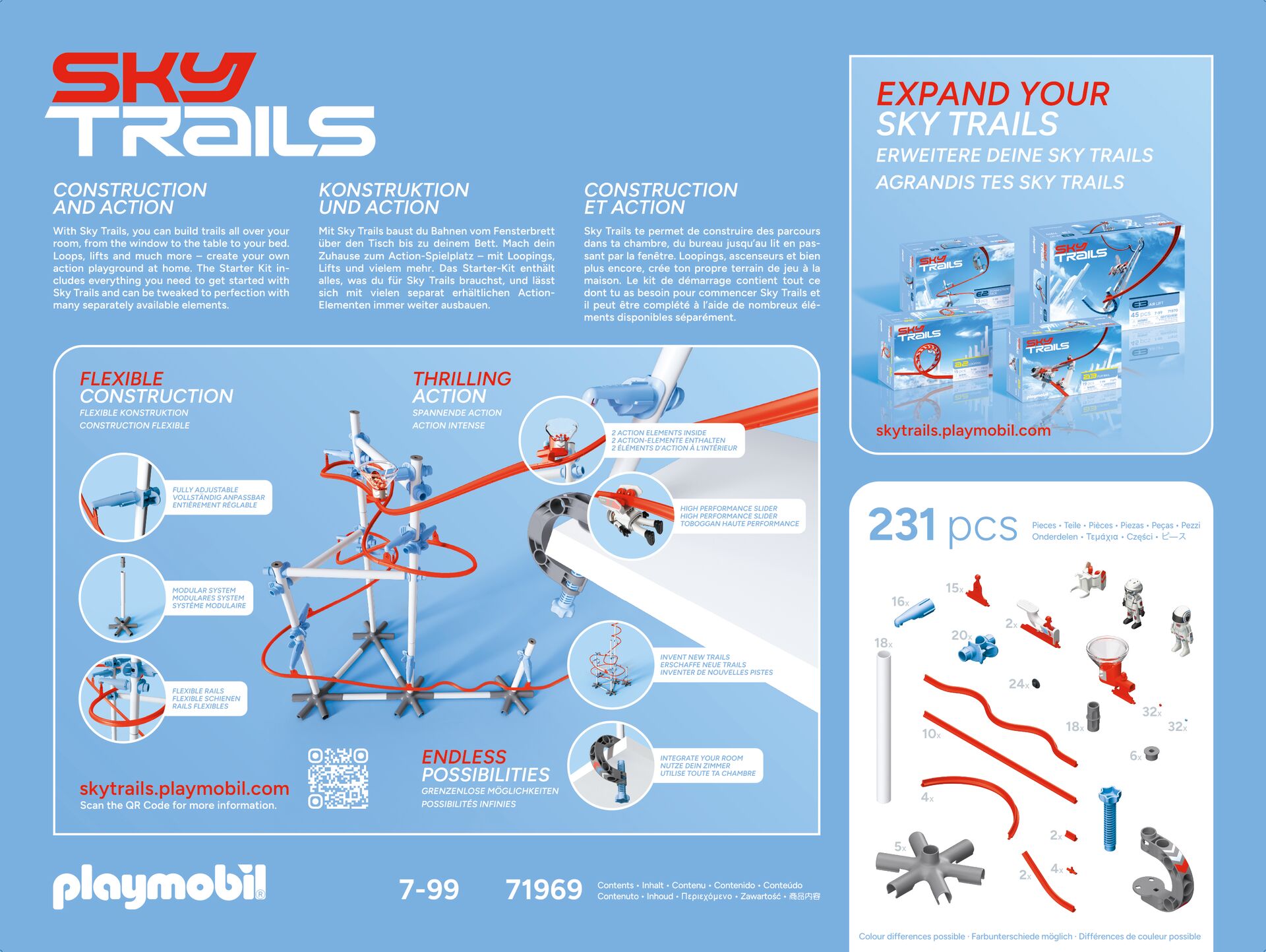 Set Sky Trails Starter Kit Playmobil 3