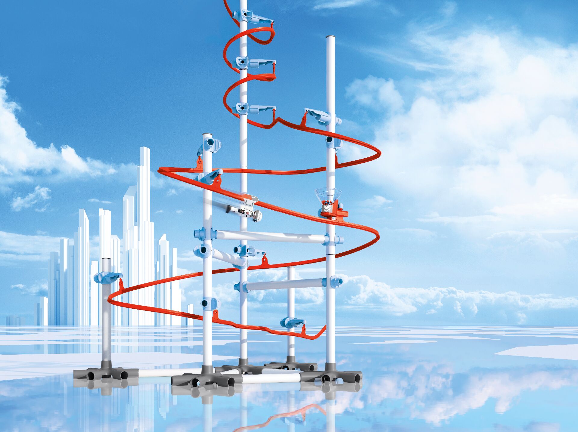 Set Sky Trails Starter Kit Playmobil 9