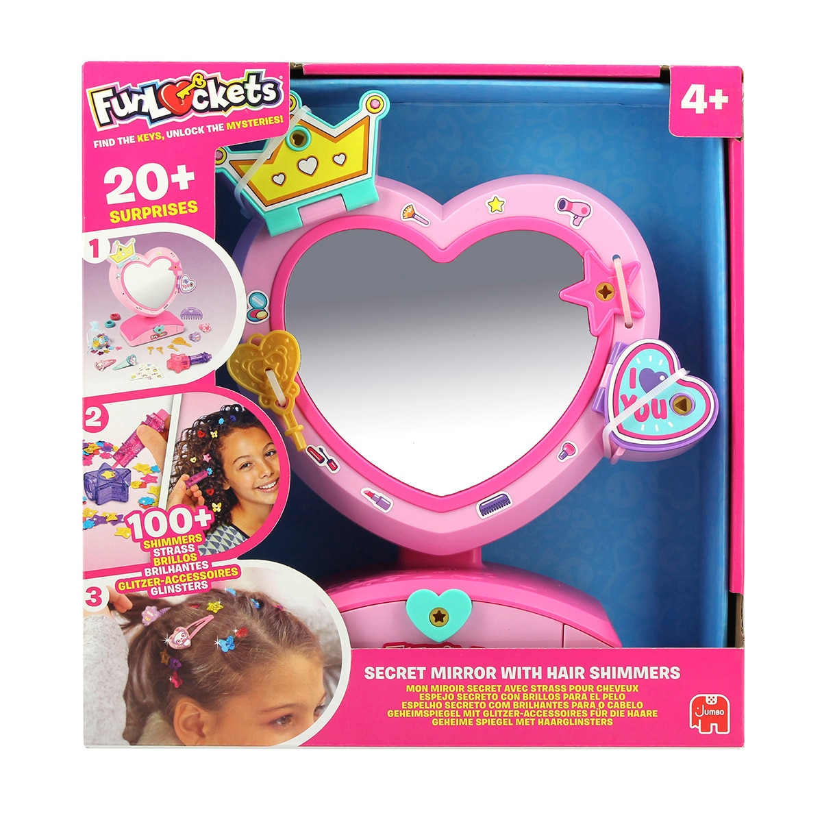 Imagem 0 de Espelho Secreto com Brilhos Funlocket