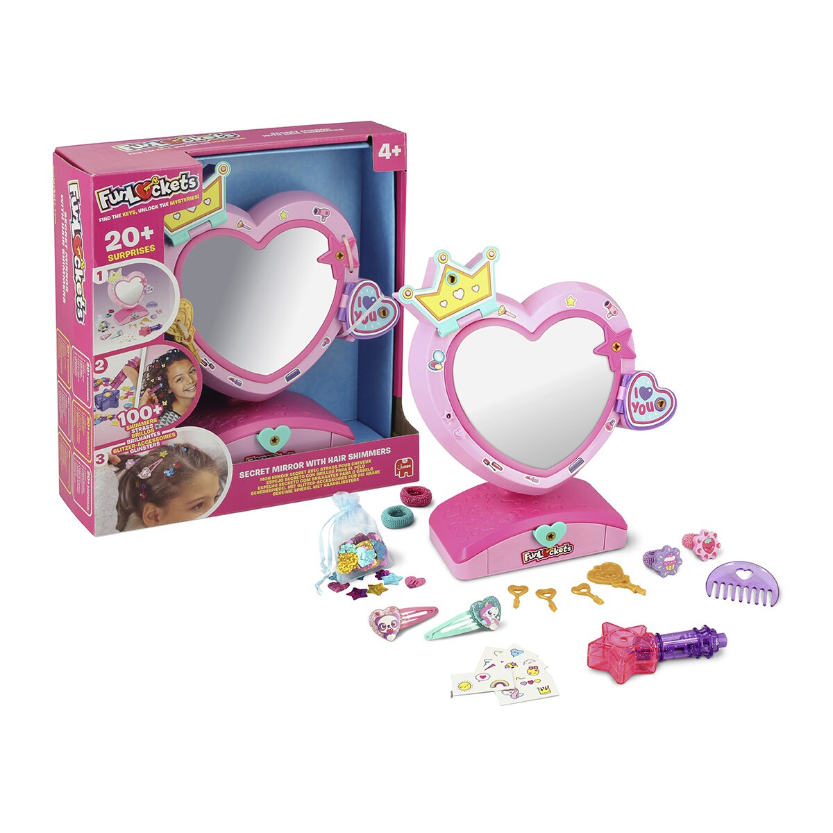 Espelho Secreto com Brilhos Funlocket 3