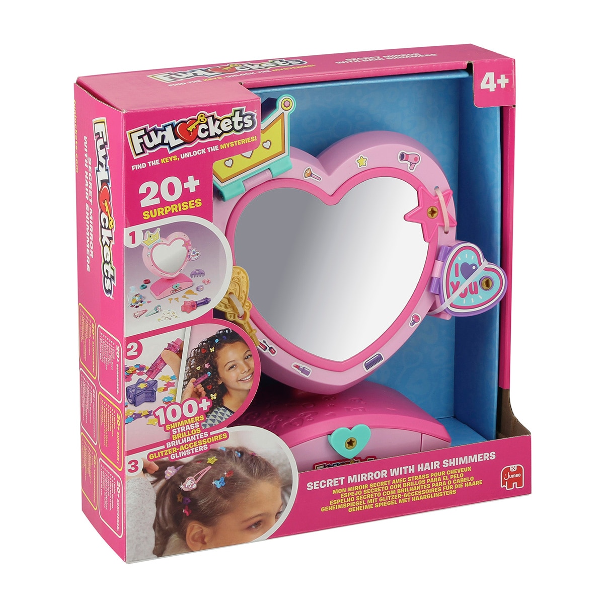 Espelho Secreto com Brilhos Funlocket 5