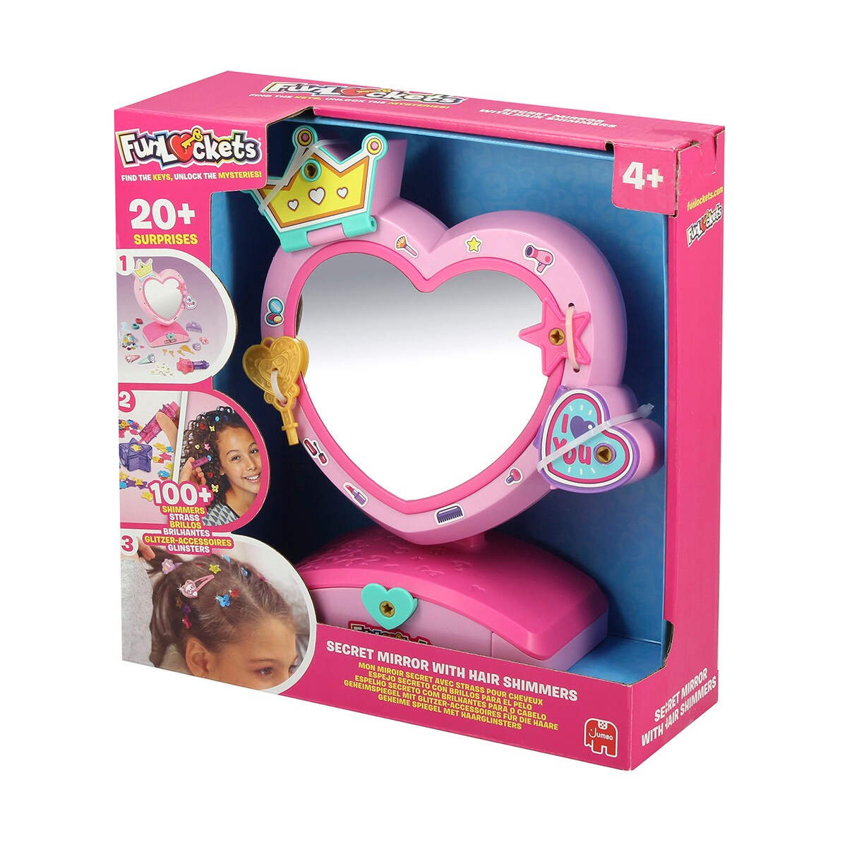 Espelho Secreto com Brilhos Funlocket 6