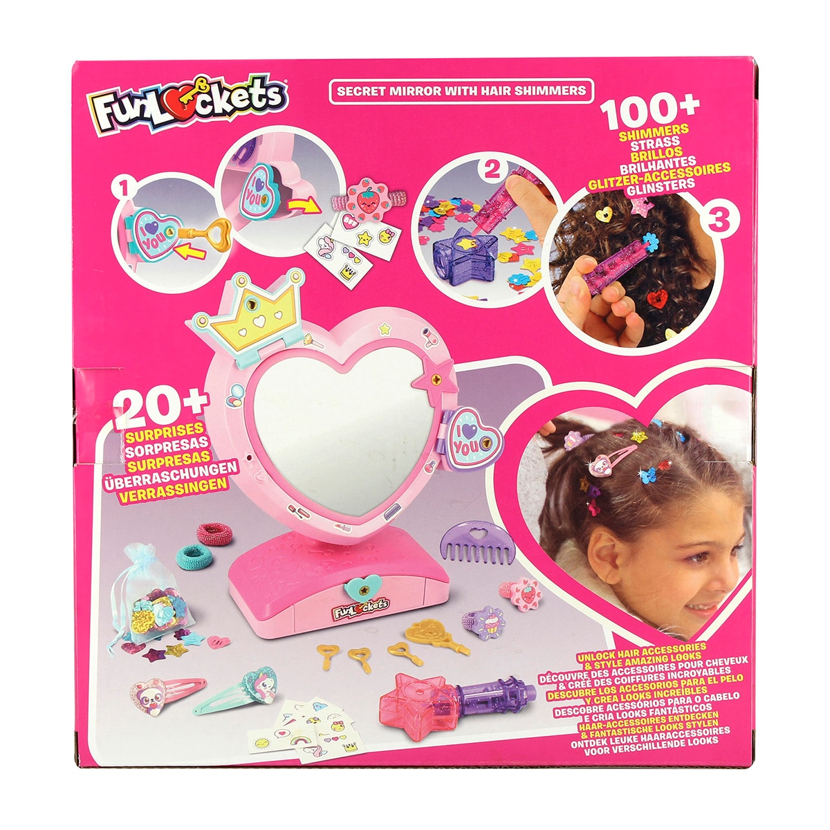 Espelho Secreto com Brilhos Funlocket 7
