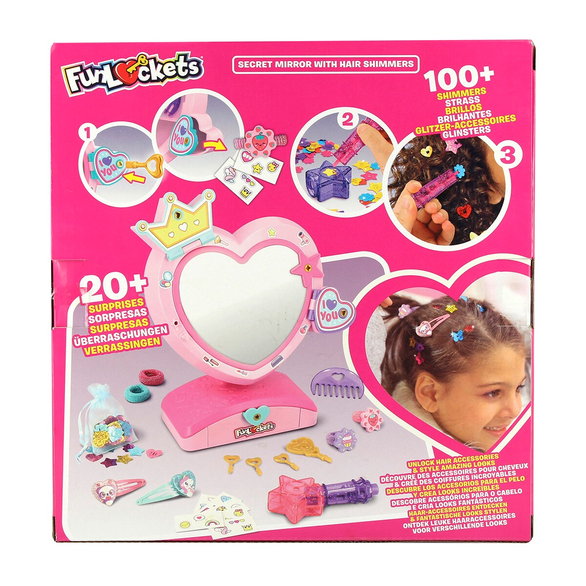 Espelho Secreto com Brilhos Funlocket 7