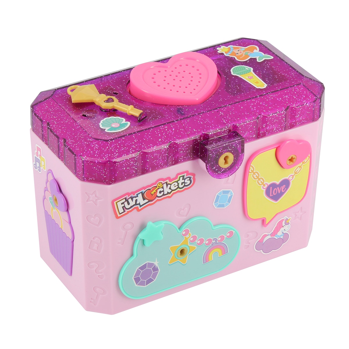 Joyero Secreto con Grabadora Colgantes y Joyas 25 sorpresas Funlockets Diset 2