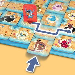 Juego de mesa Laberinto Stitch Ravensburger 2