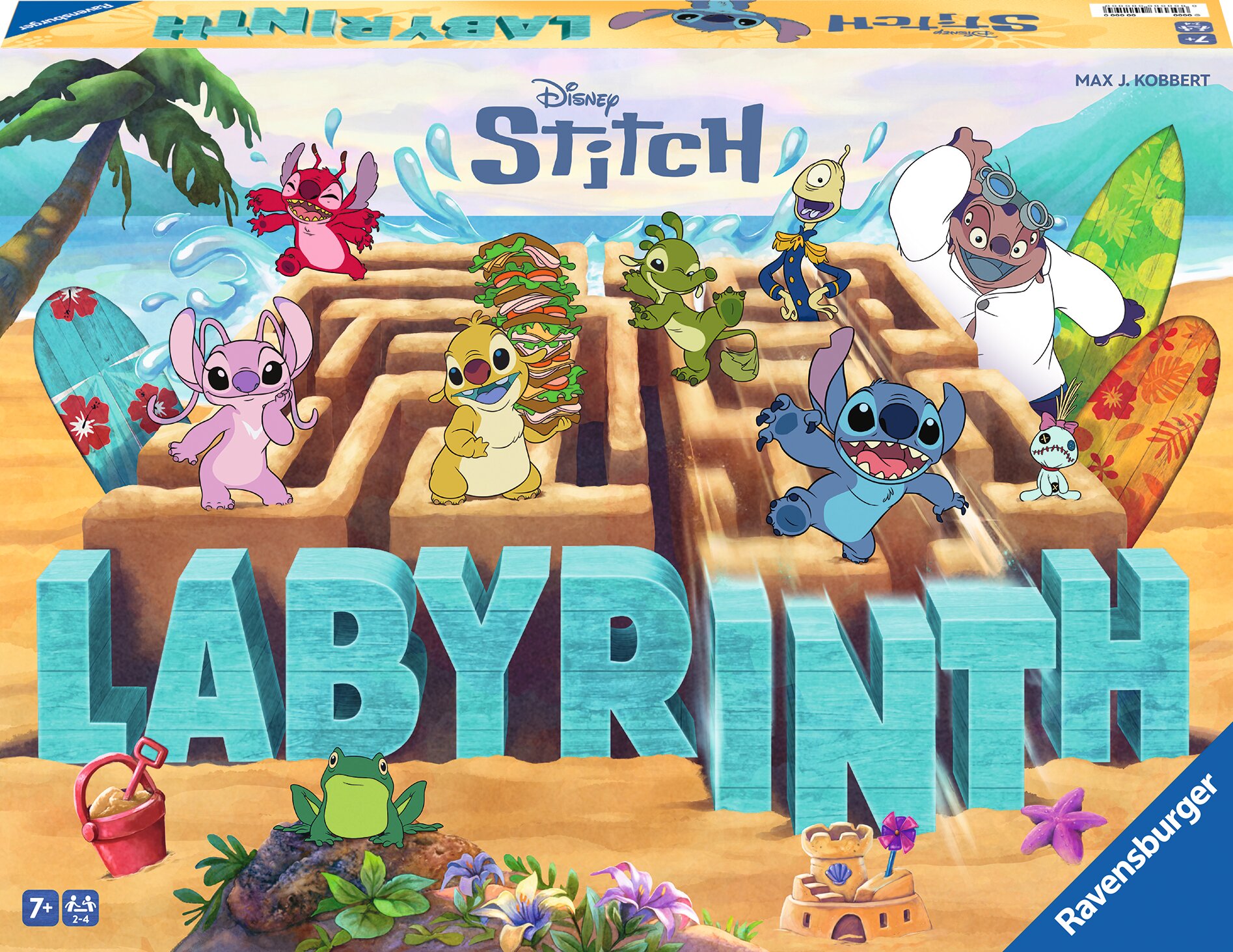 Juego de mesa Laberinto Stitch Ravensburger 6