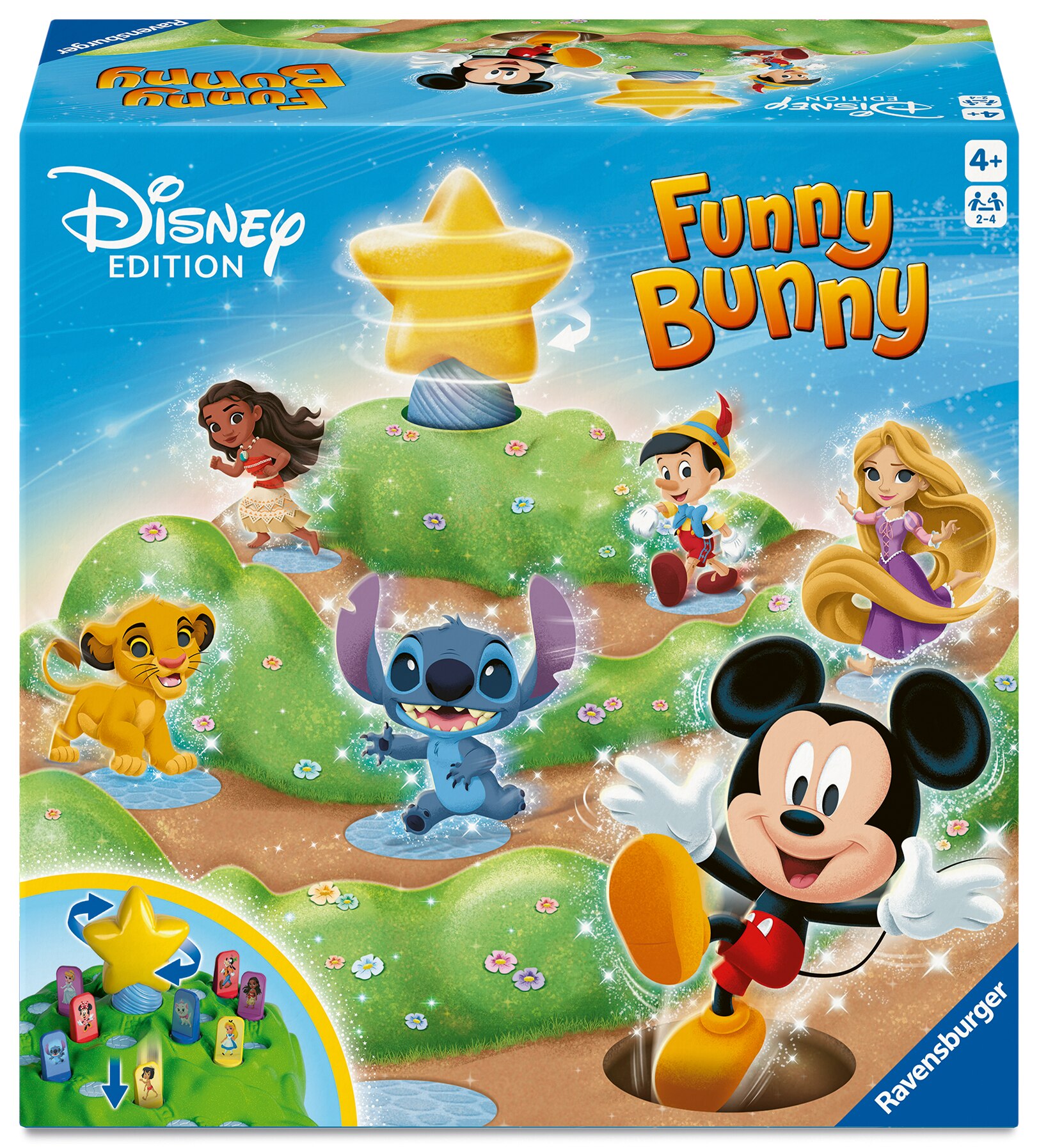 Juego de mesa Funny Bunny DISNEY Ravensburger 2