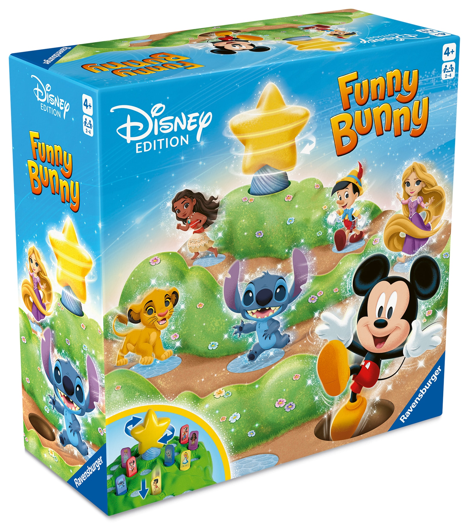 Juego de mesa Funny Bunny DISNEY Ravensburger 3
