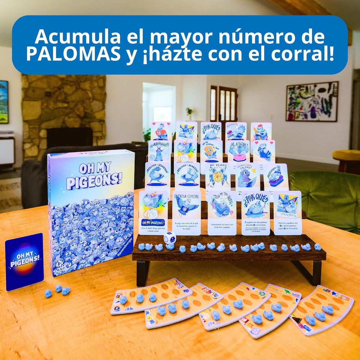 Juego de mesa Party Game Oh My Pigeons! Ravensburger 3