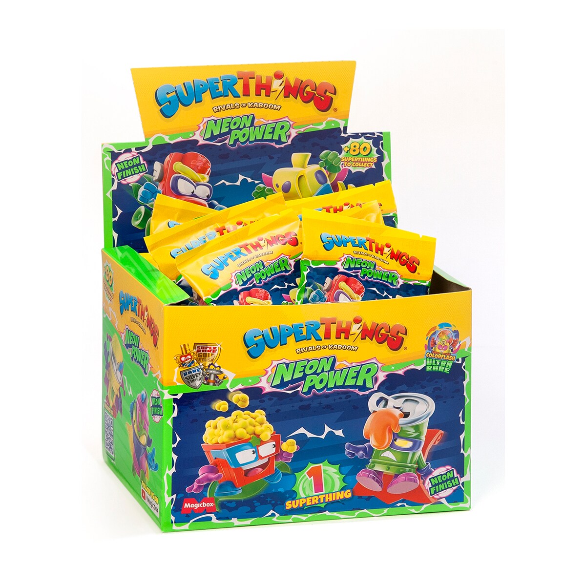 Muñeco Neon Power Superthings modelos surtidos 4
