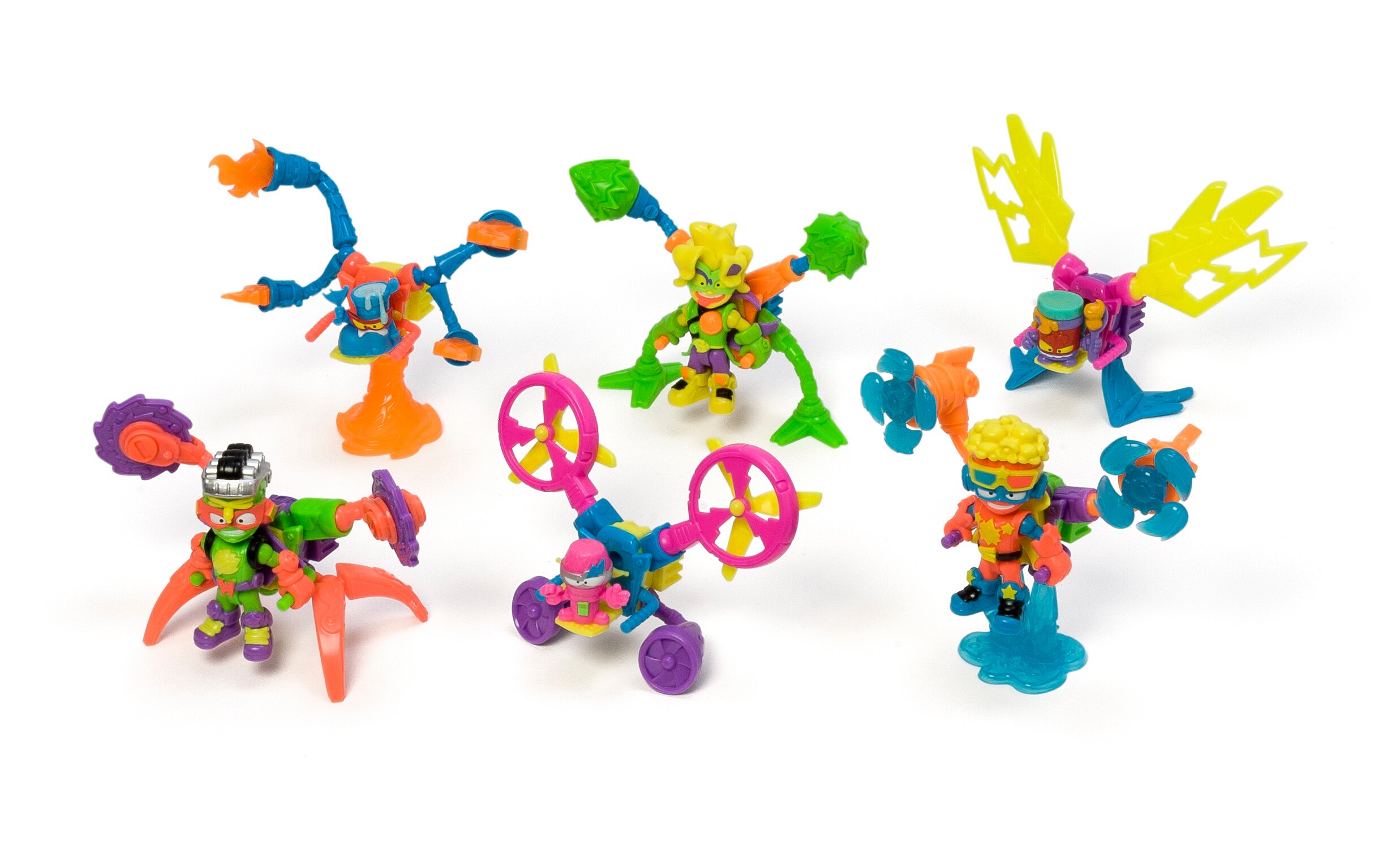Muñeco Exosesqueleto Neon Power SuperThings modelos surtidos 2