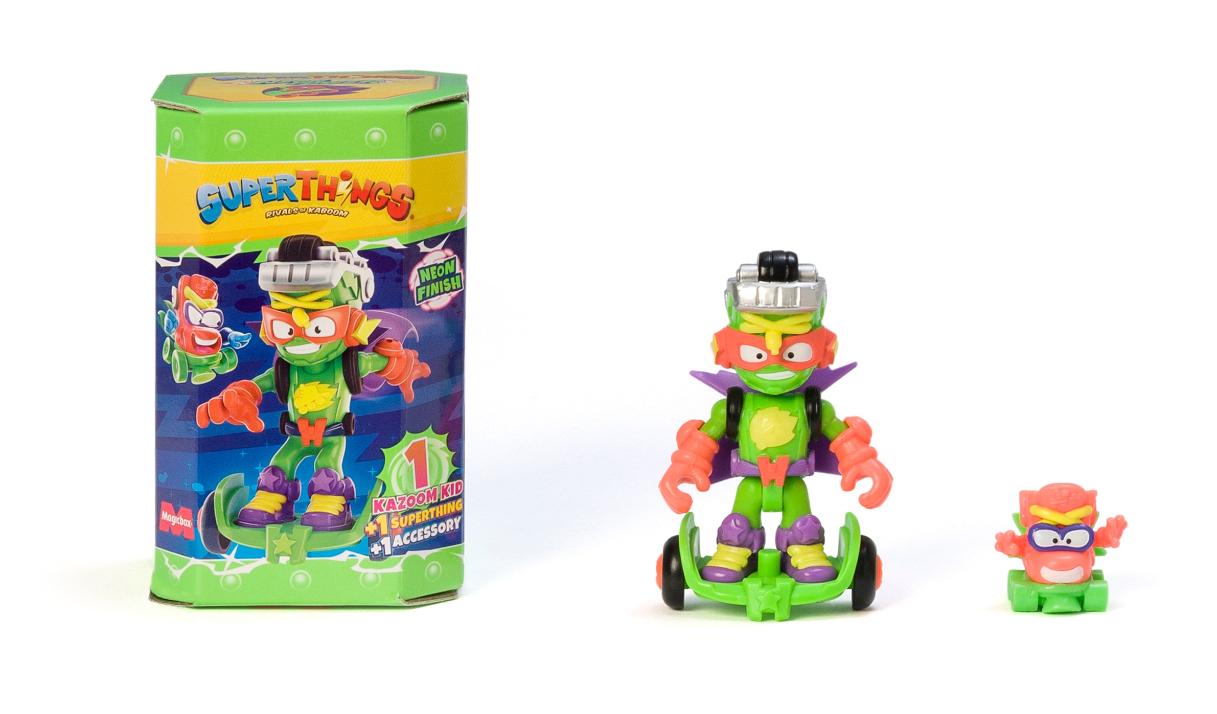 Muñeco Kazoom Kids Neon Power SuperThings modelos surtidos 7