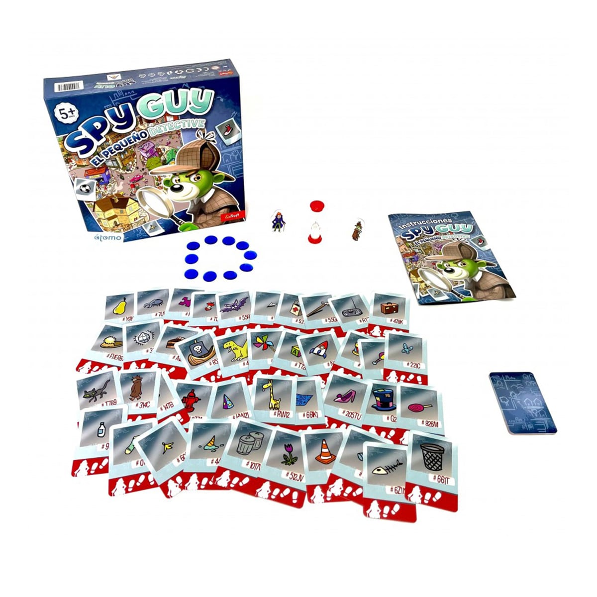 Juego de mesa cooperativo Spy Guy El Pequeño Detective Atomo Games 2