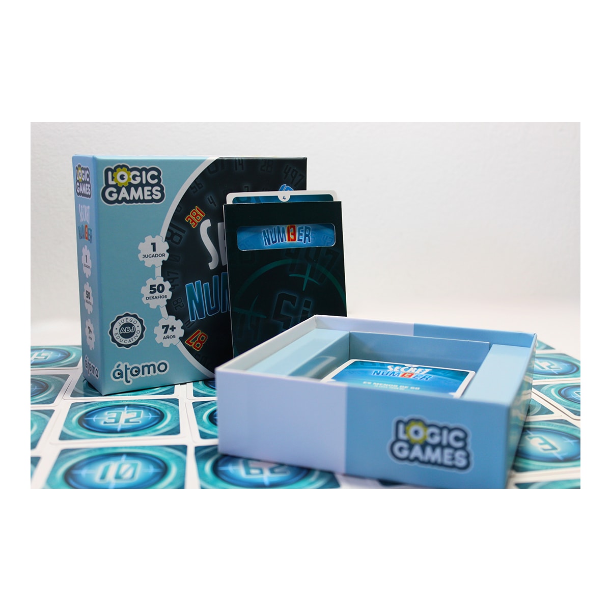 Juego educativo de Lógica Secret Number Atomo Games 9