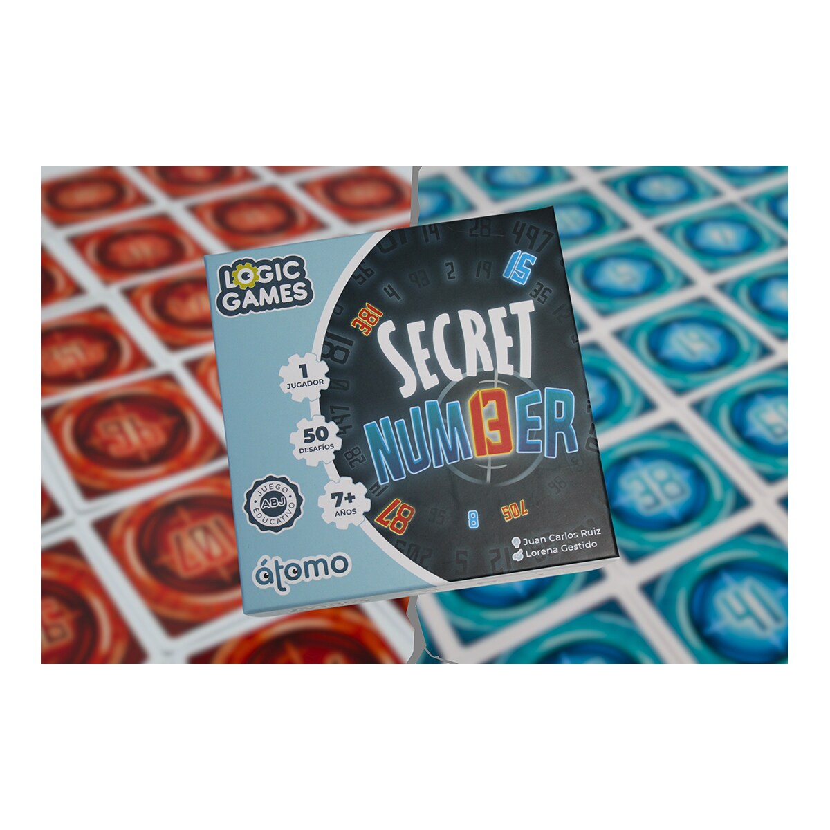 Juego educativo de Lógica Secret Number Atomo Games 10