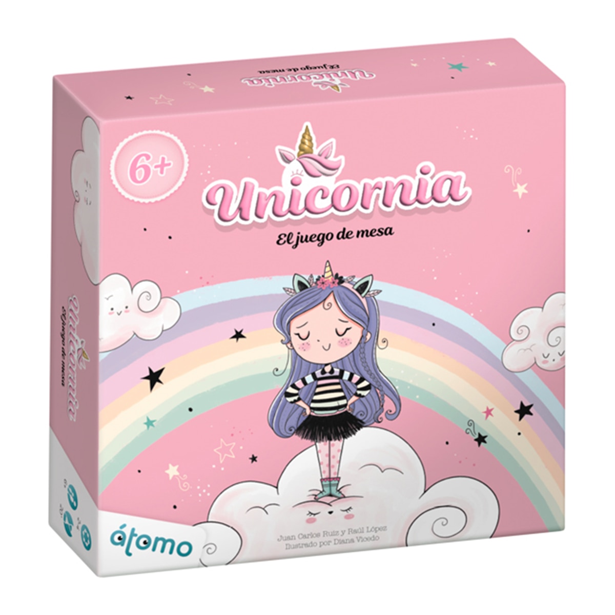 Imagen 0 de Juego de tablero Unicornia de 2 a 4 jugadores Atomo Games