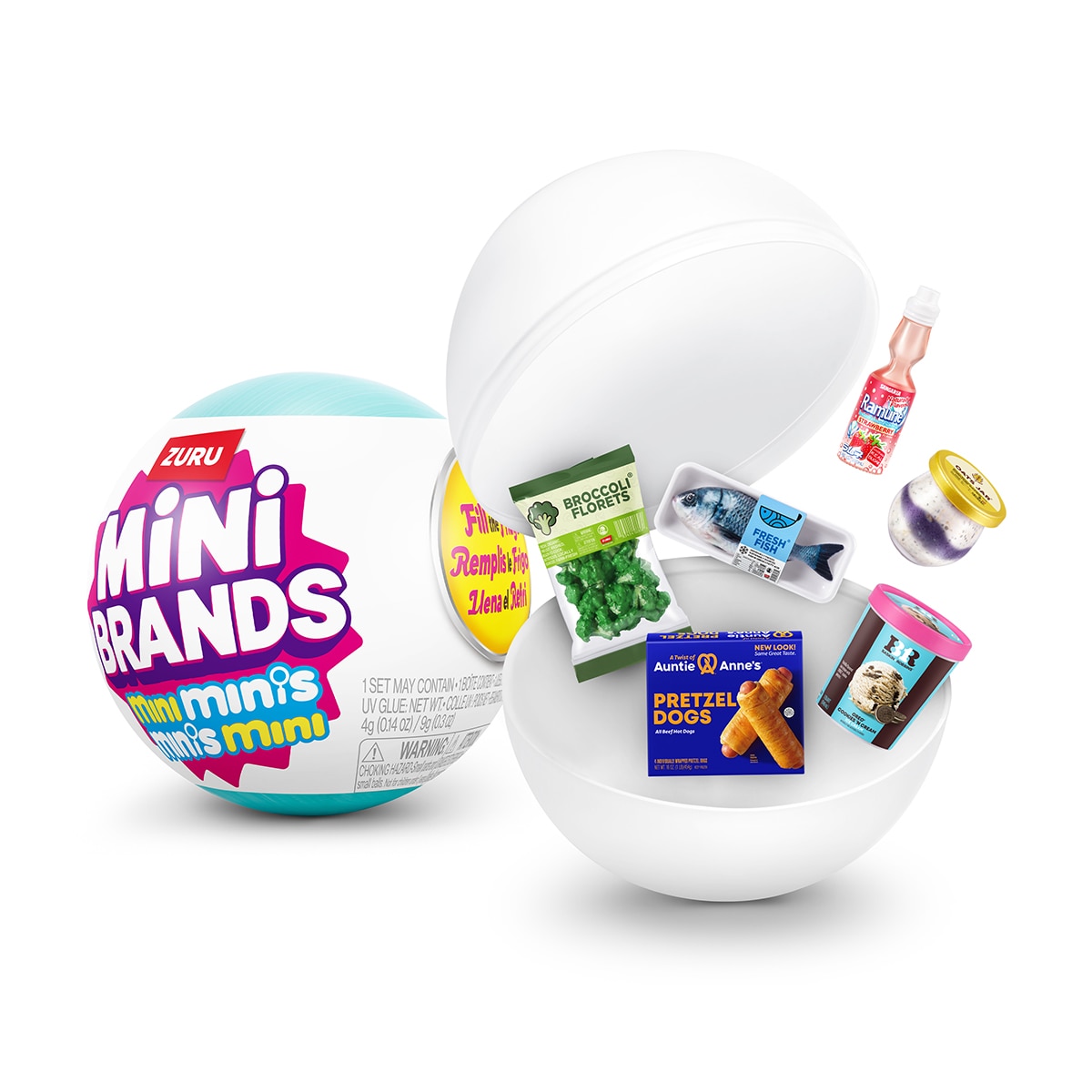 Imagen 1 de Cápsula coleccionable Fill The Fridge Mini Brands Zuru