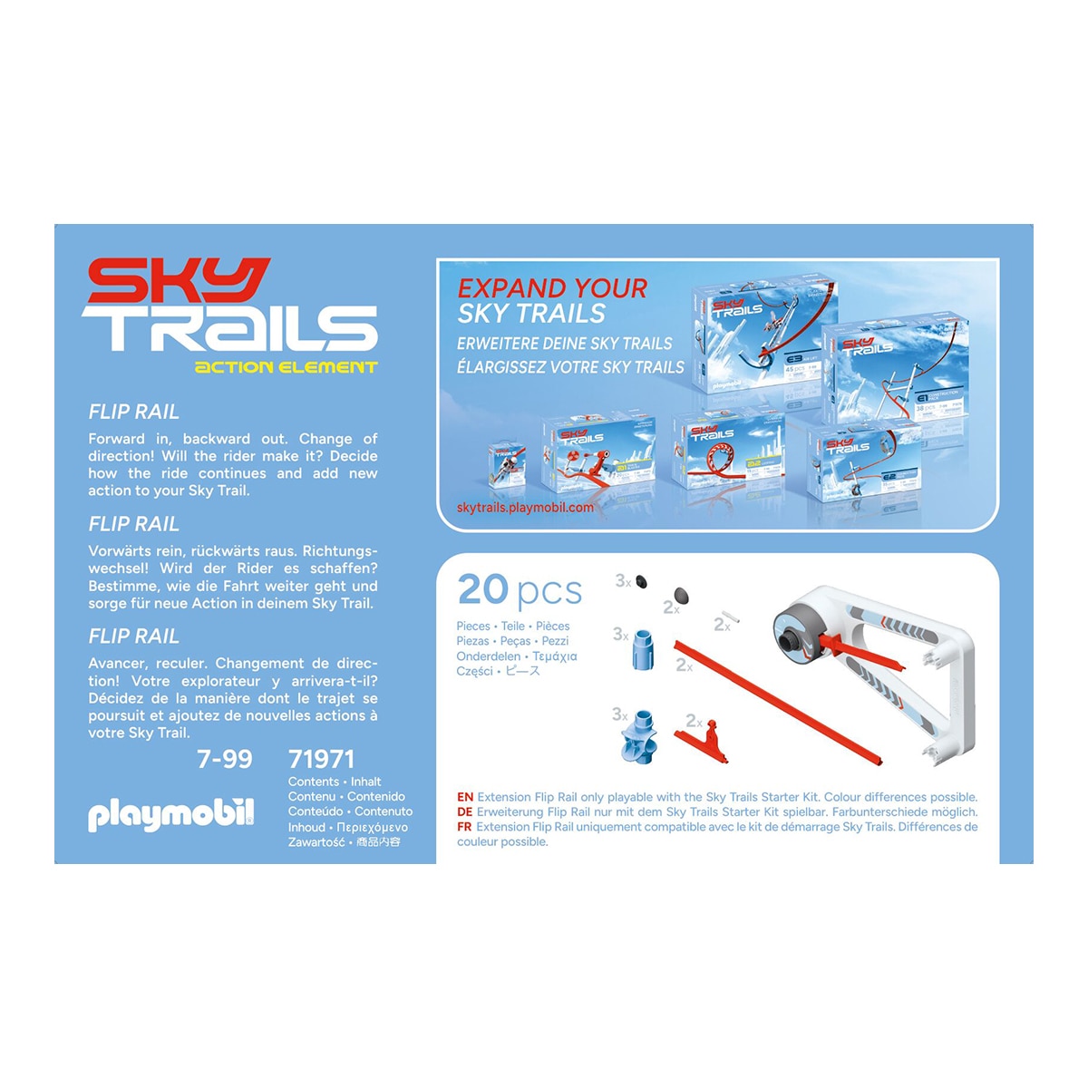 Sky Trails Flip Rail Playmobil 4