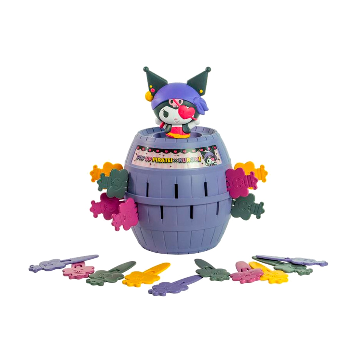 Juego de mesa infantil Salta pirata Kuromi Hello Kitty Bizak