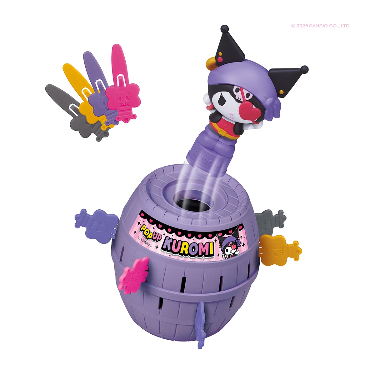Juego de mesa infantil Salta pirata Kuromi Hello Kitty Bizak 2
