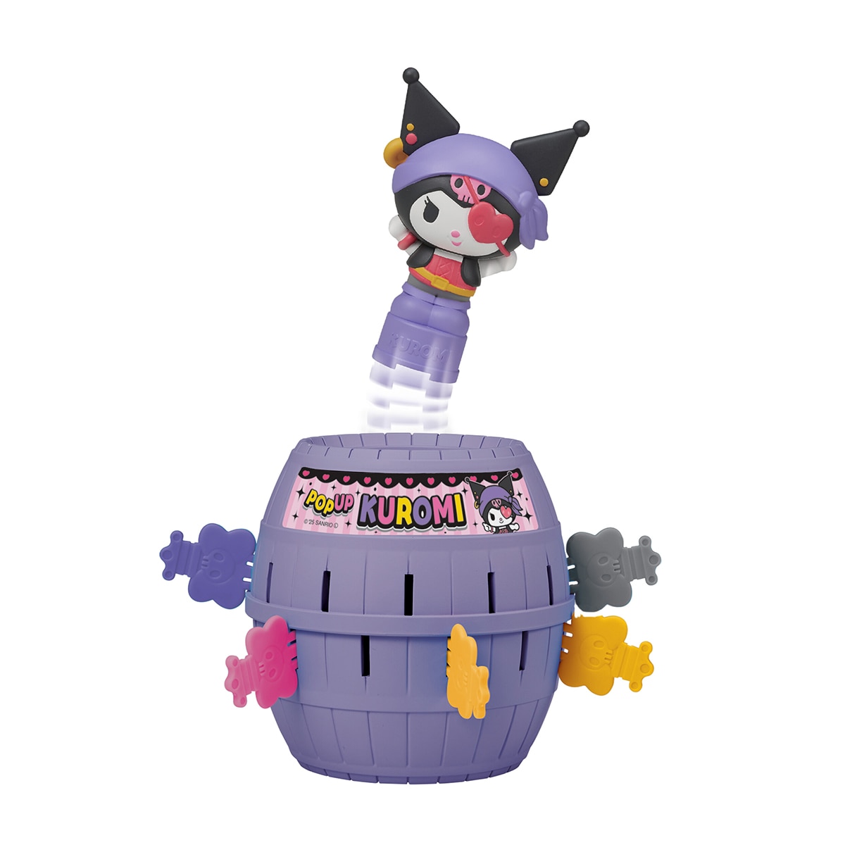 Juego de mesa infantil Salta pirata Kuromi Hello Kitty Bizak 3
