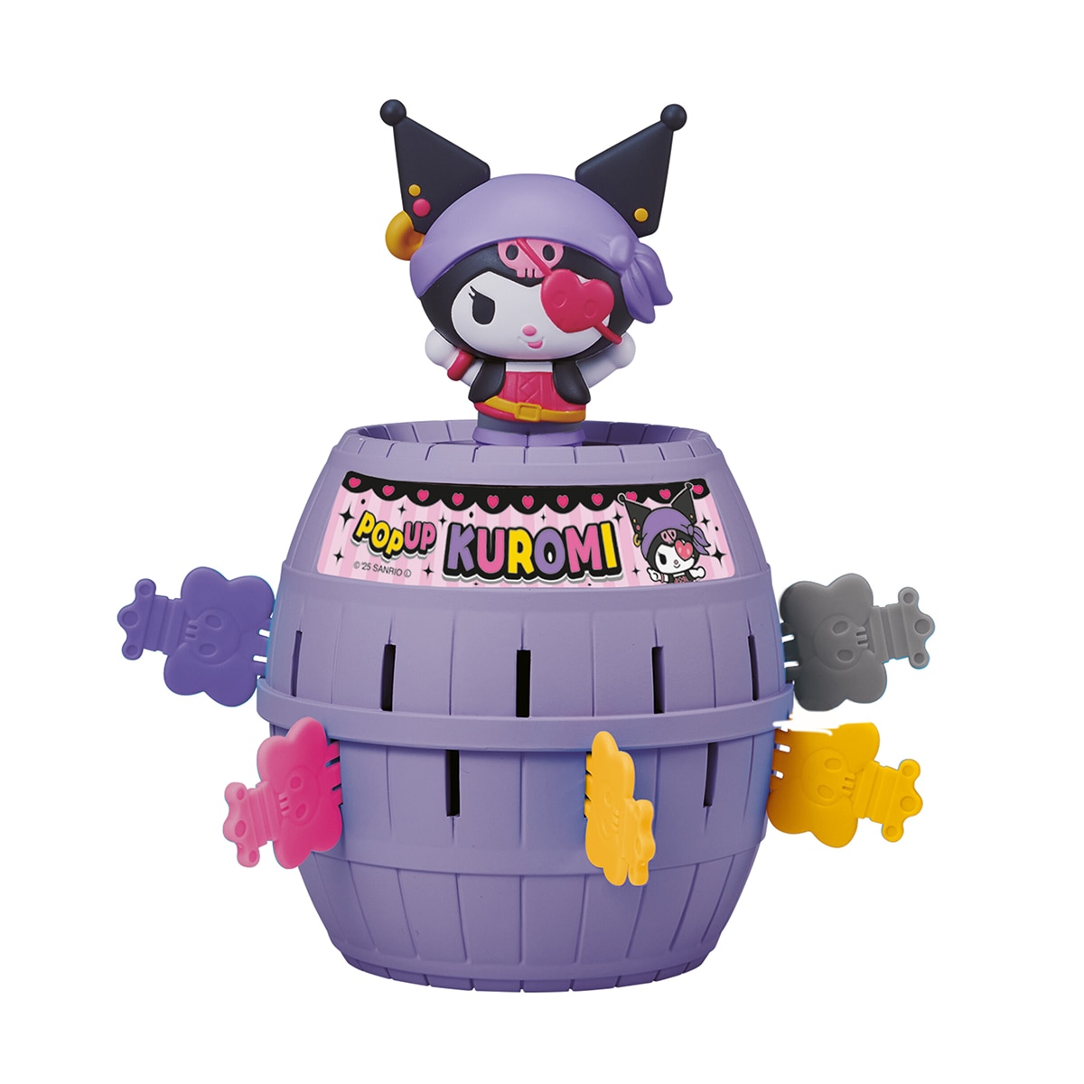 Juego de mesa infantil Salta pirata Kuromi Hello Kitty Bizak 4