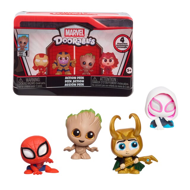 Imagen 0 de Figuras Doorables Marvel Action Mini Peek Just Play Products