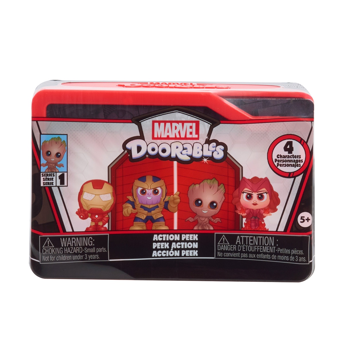 Figuras Doorables Marvel Action Mini Peek Just Play Products 2