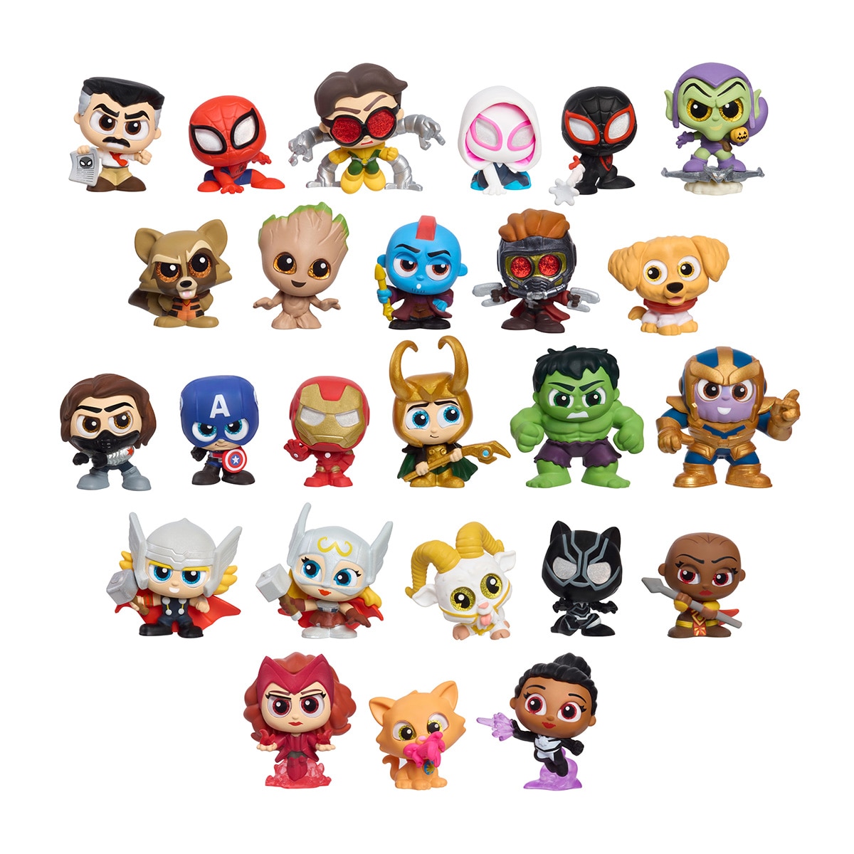 Figuras Doorables Marvel Action Mini Peek Just Play Products 3