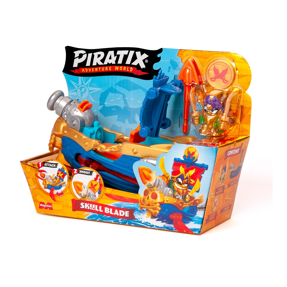 Imagem 0 de Piratix Adventure World Navio Pirata Skull Blade