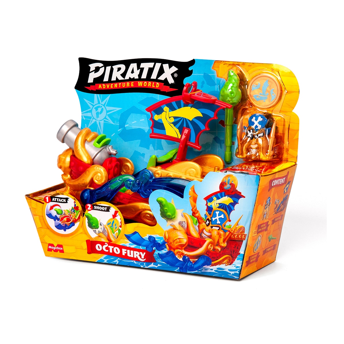 Imagem 0 de Piratix Adventure World Navio Pirata Octo Fury