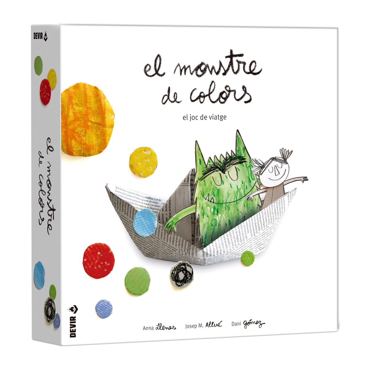 Imagen 0 de Juego de mesa El Monstre de colors: Viatge Devir