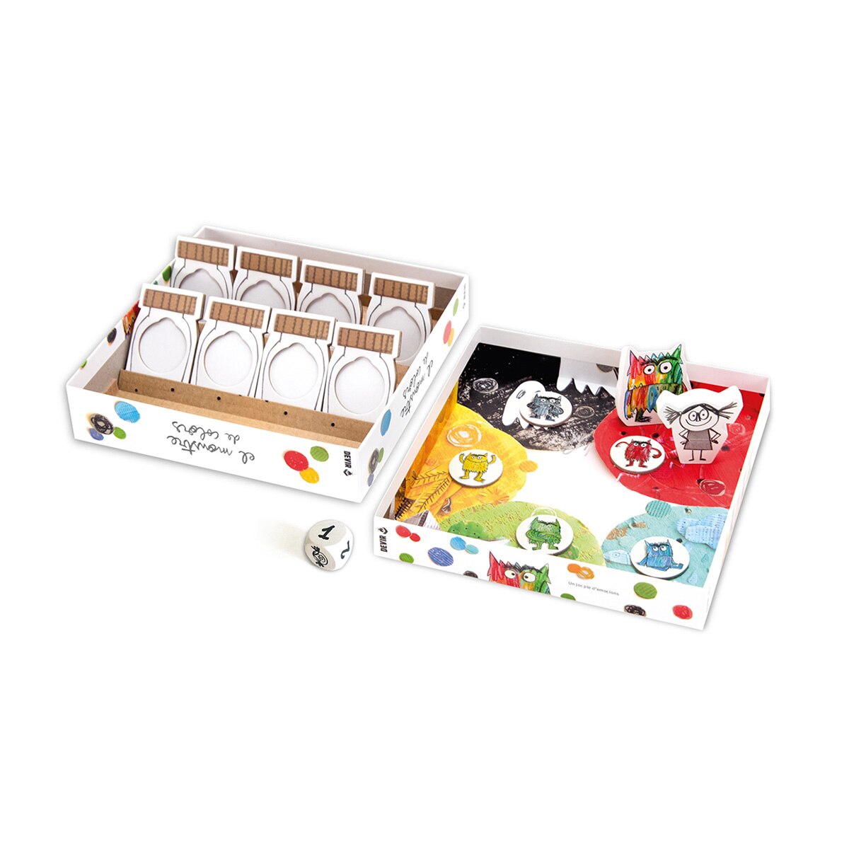 Juego de mesa El Monstre de colors: Viatge Devir 2
