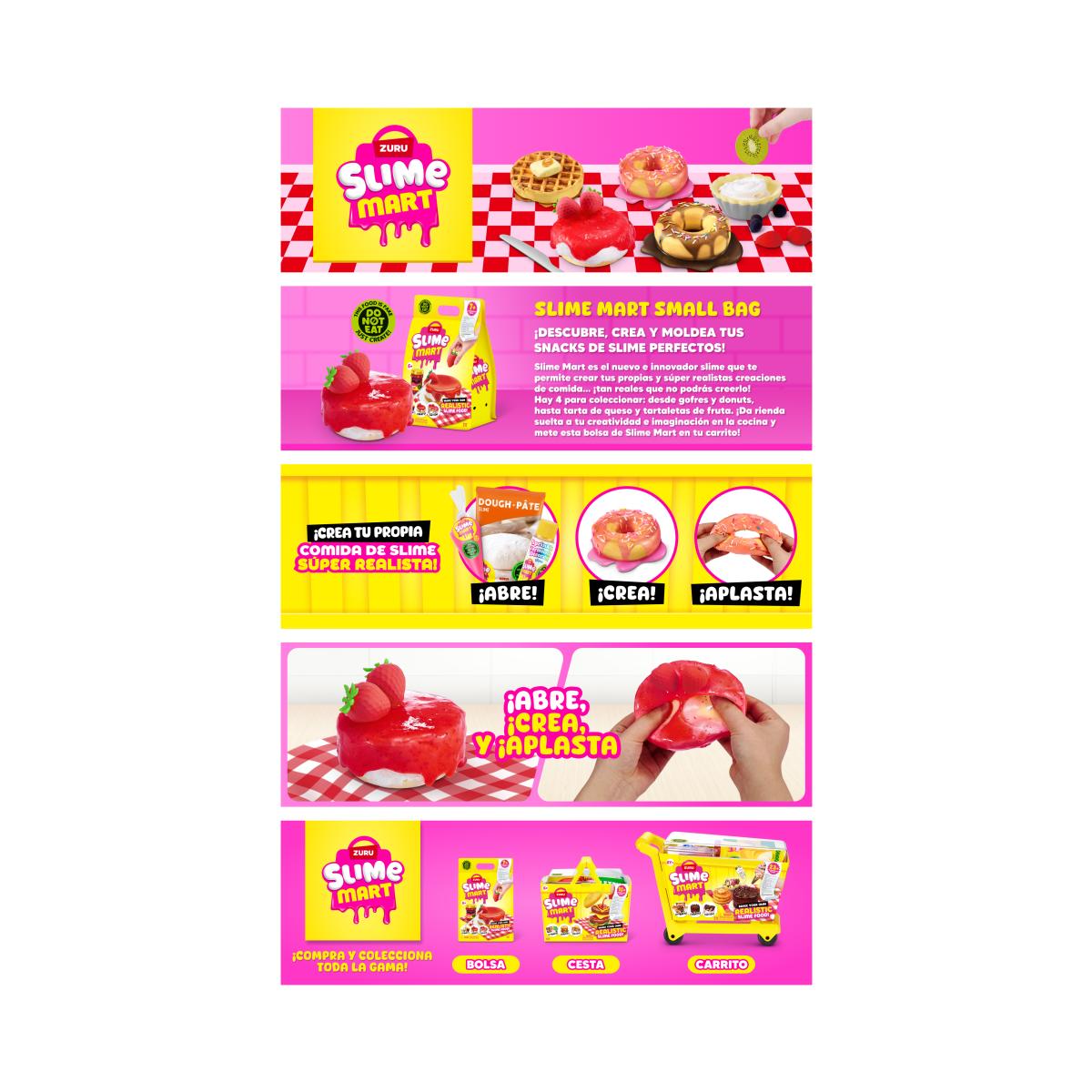 Slime Mart Set Elabora tus Postres Zuru 10