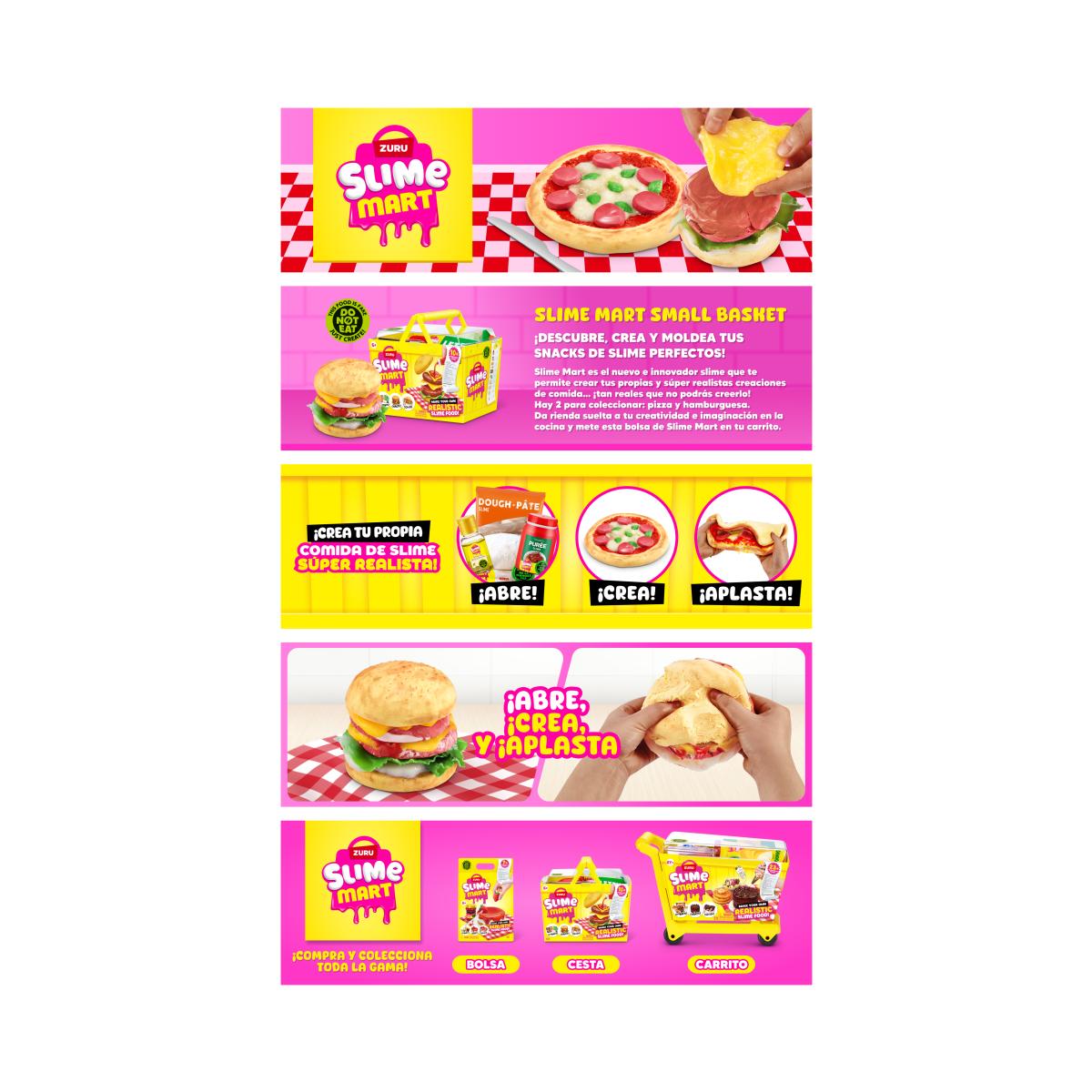 Slime Mart Set Cesta de la Compra Zuru 8